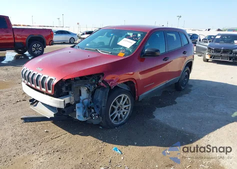 2014 Jeep Cherokee Sport z USA, uszkodzony, nr VIN 1C4PJMAB8EW145388